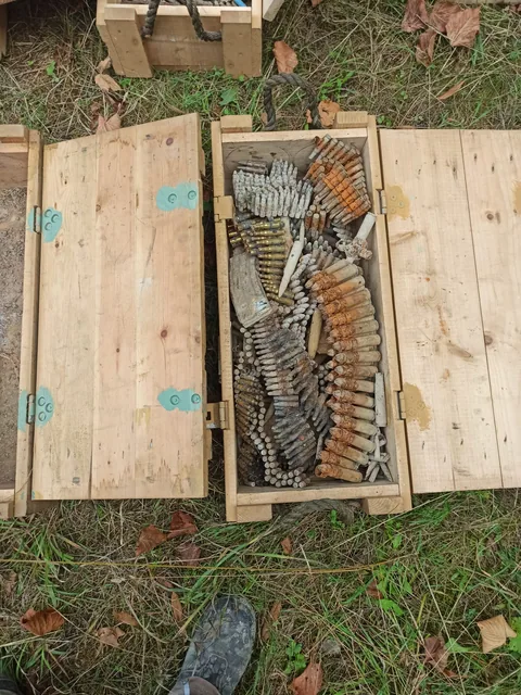 Patronenmunition – dokumentierter Kampfmittelfund.