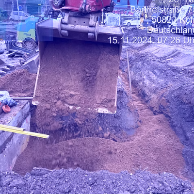 Bau­aushub­überwachung FONTANA-EOD