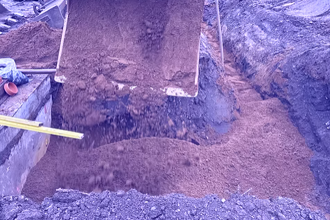 Bau­aushub­überwachung FONTANA-EOD